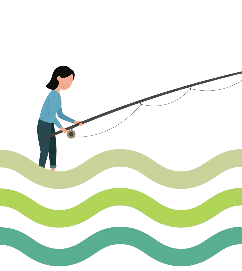 Fishing illustration