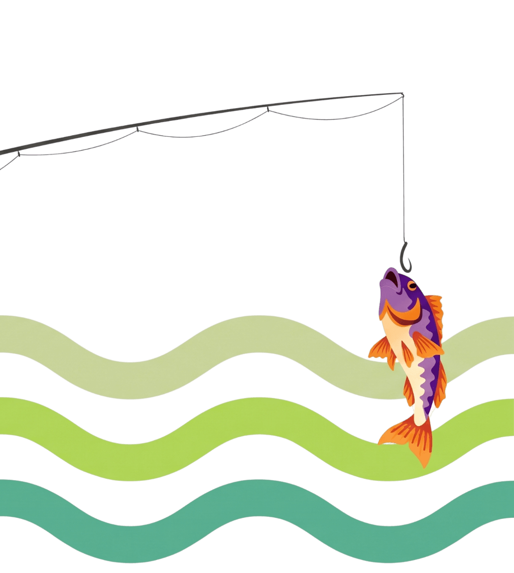 Fresh catch illustration